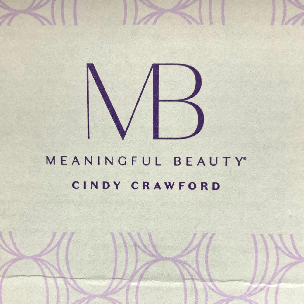 Cindy Crawford’s Meaningful Beauty hair care. NEW